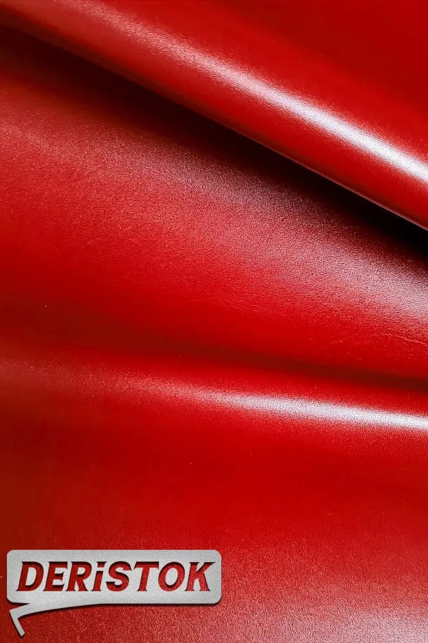 Anilin Dana Derisi Kırmızı - 1