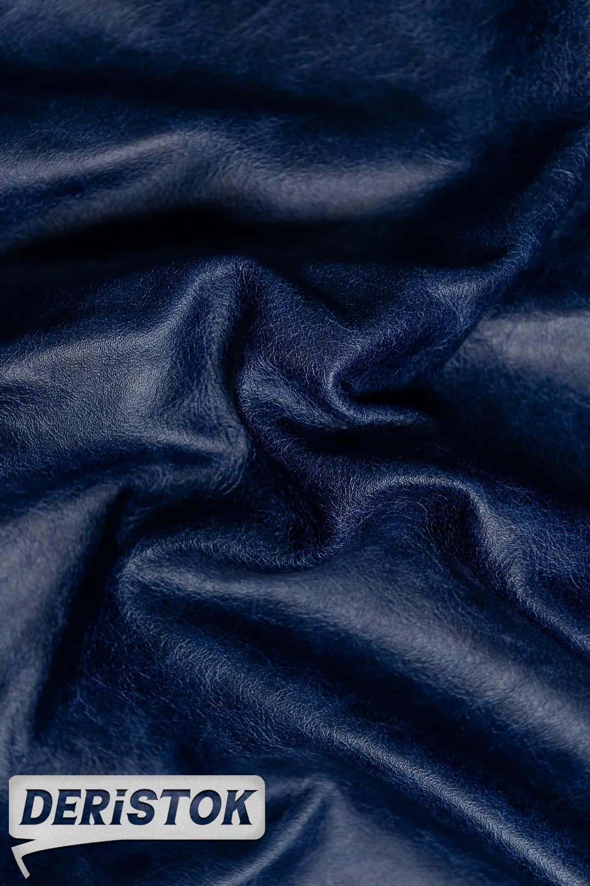 Astar Üstü Dana Derisi Koyu Mavi