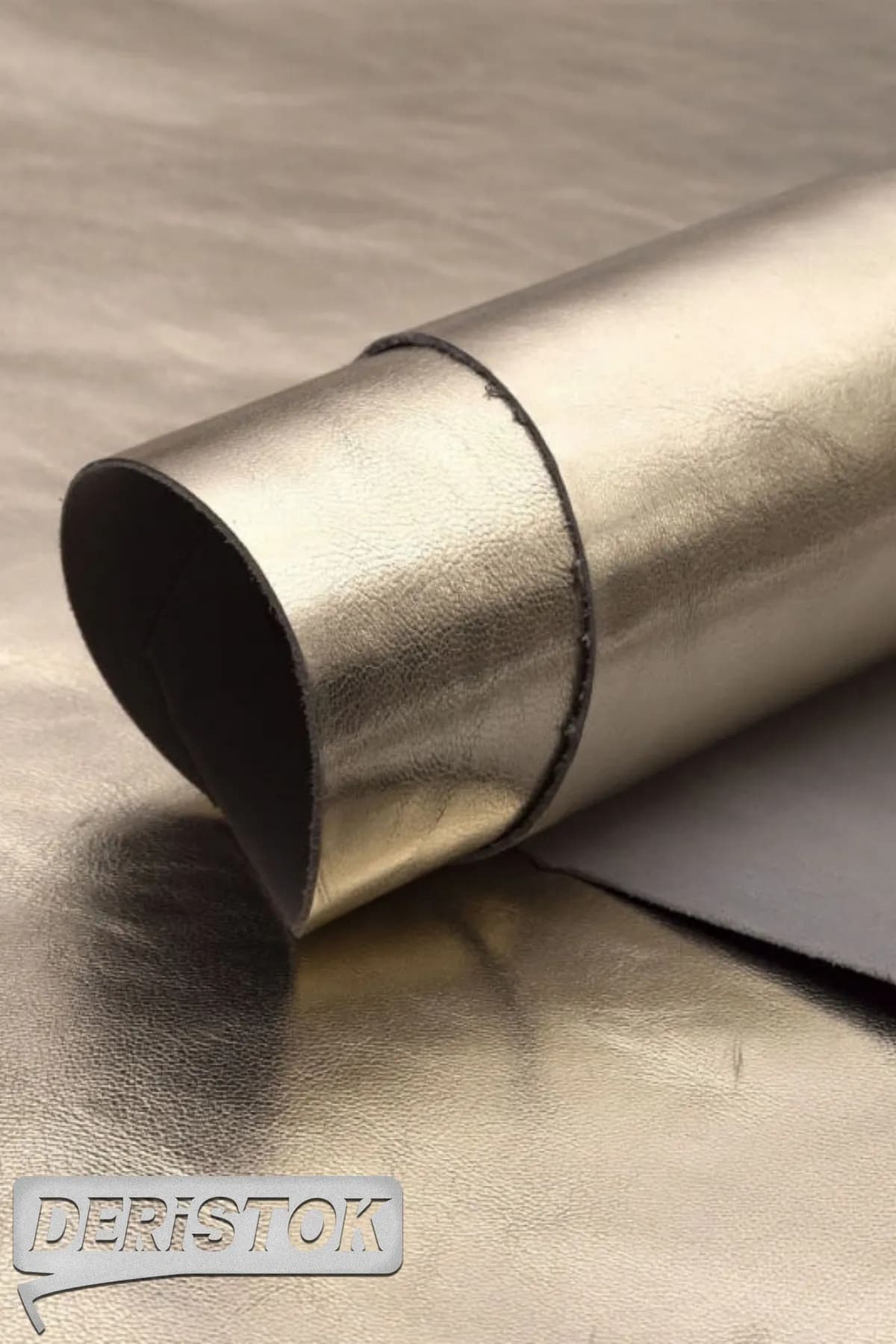 Kağıt Baskılı Oğlak Derisi Altın