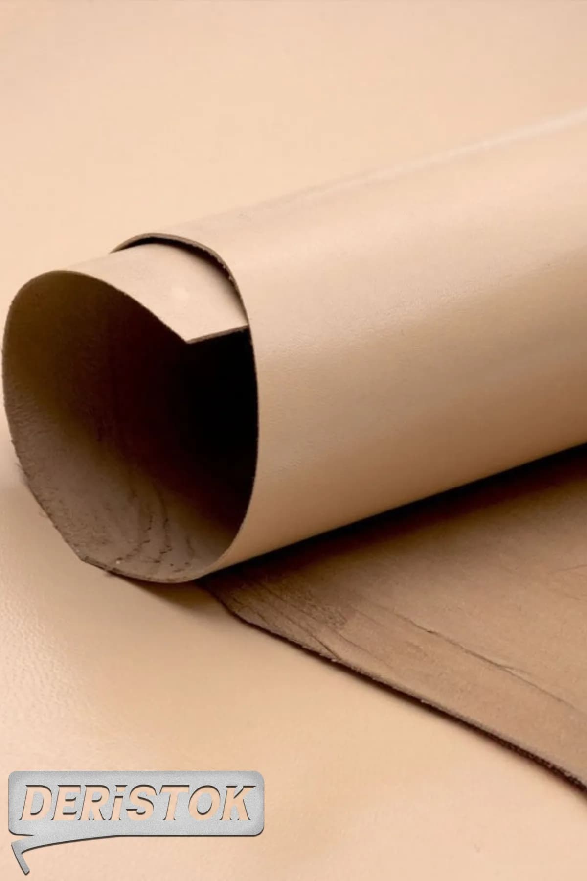 Oğlak Derisi Yüzlük (Glase) Bej