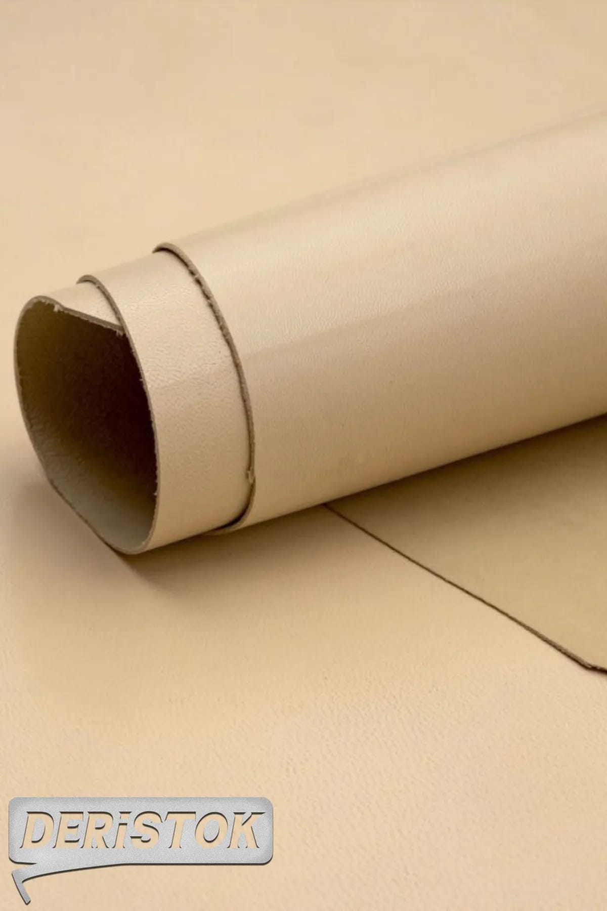 Oğlak Derisi Yüzlük (Glase) Koyu Bej - 1