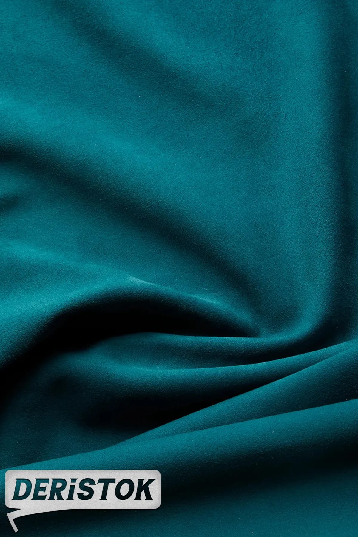 Oğlak Süet Deri Petrol Mavisi - 1