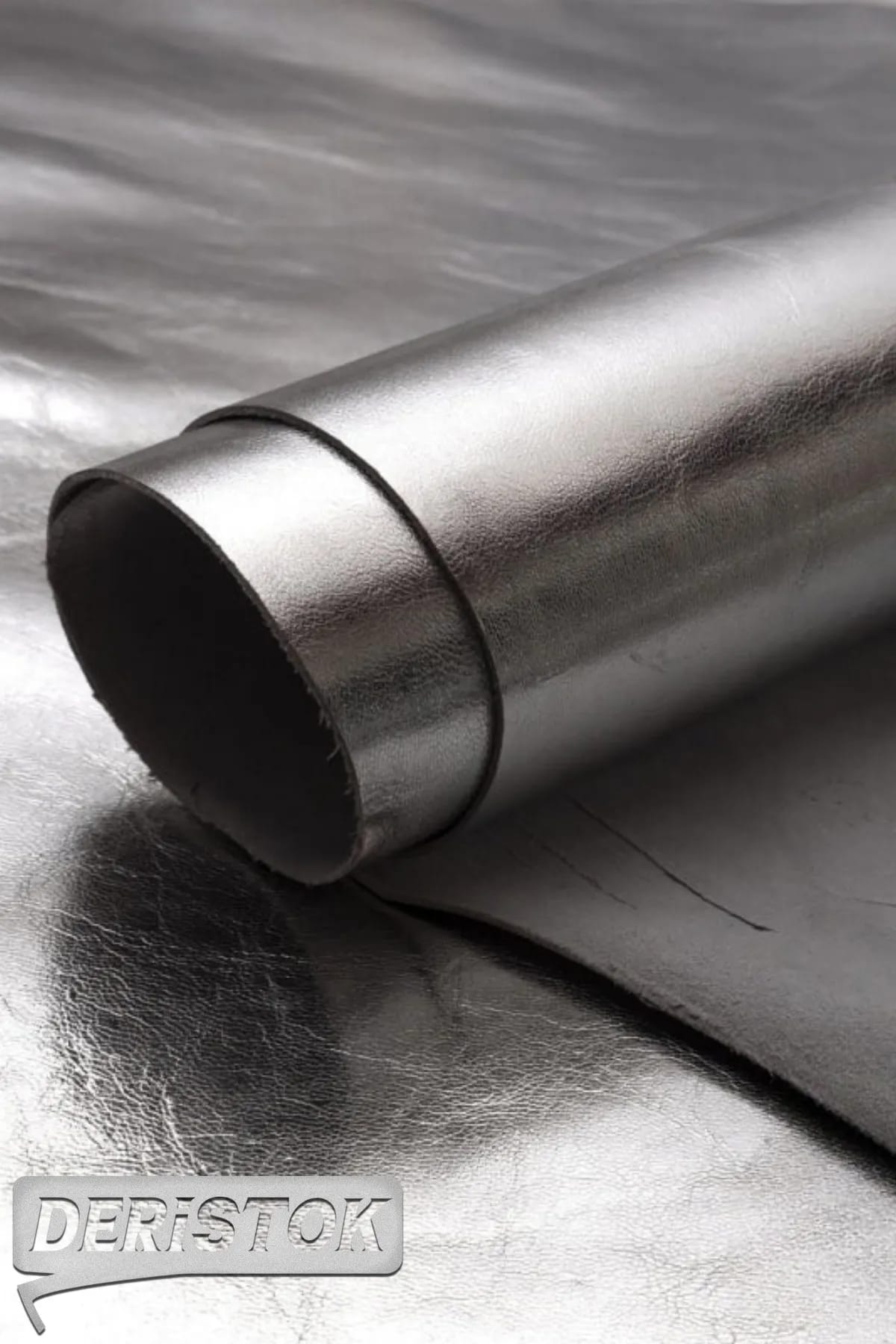 Kağıt Baskılı Metis Deri Gümüş - 1