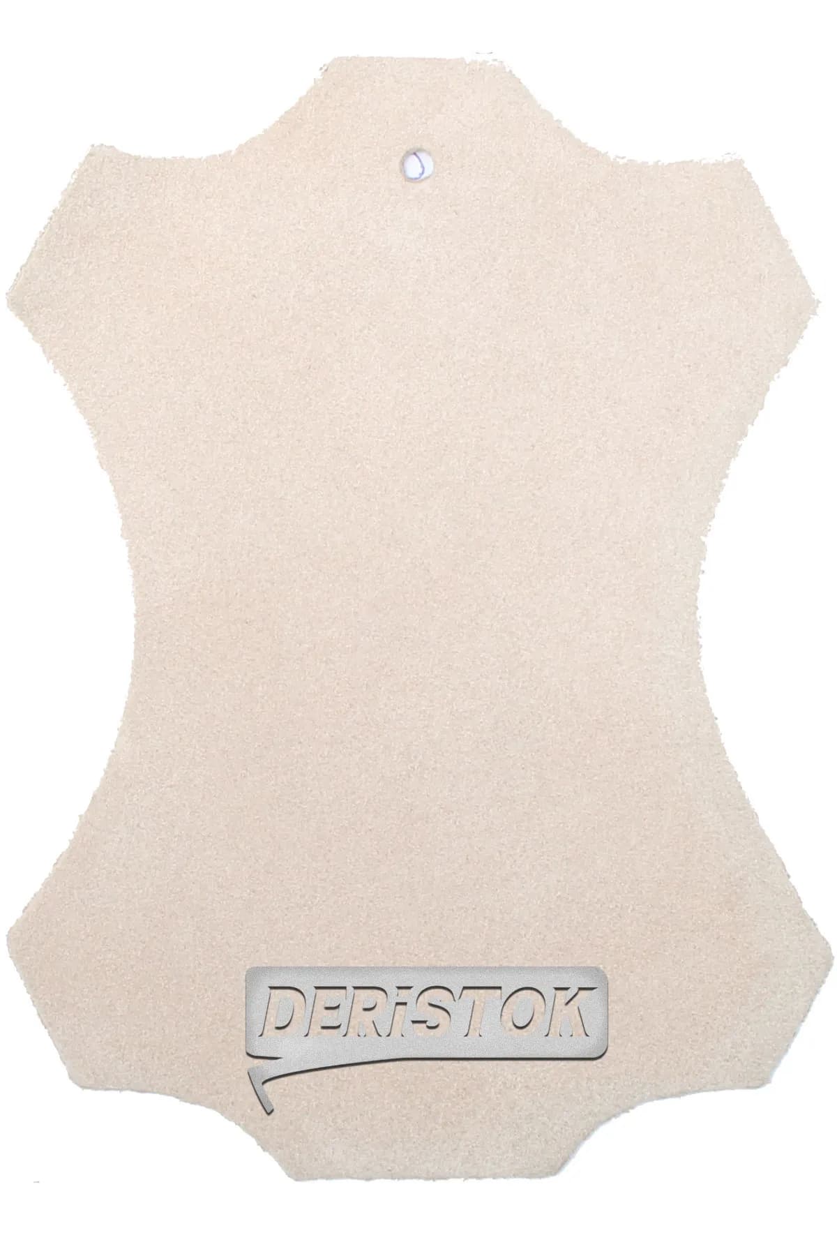 Yarma Süet Dana Derisi Açık Krem