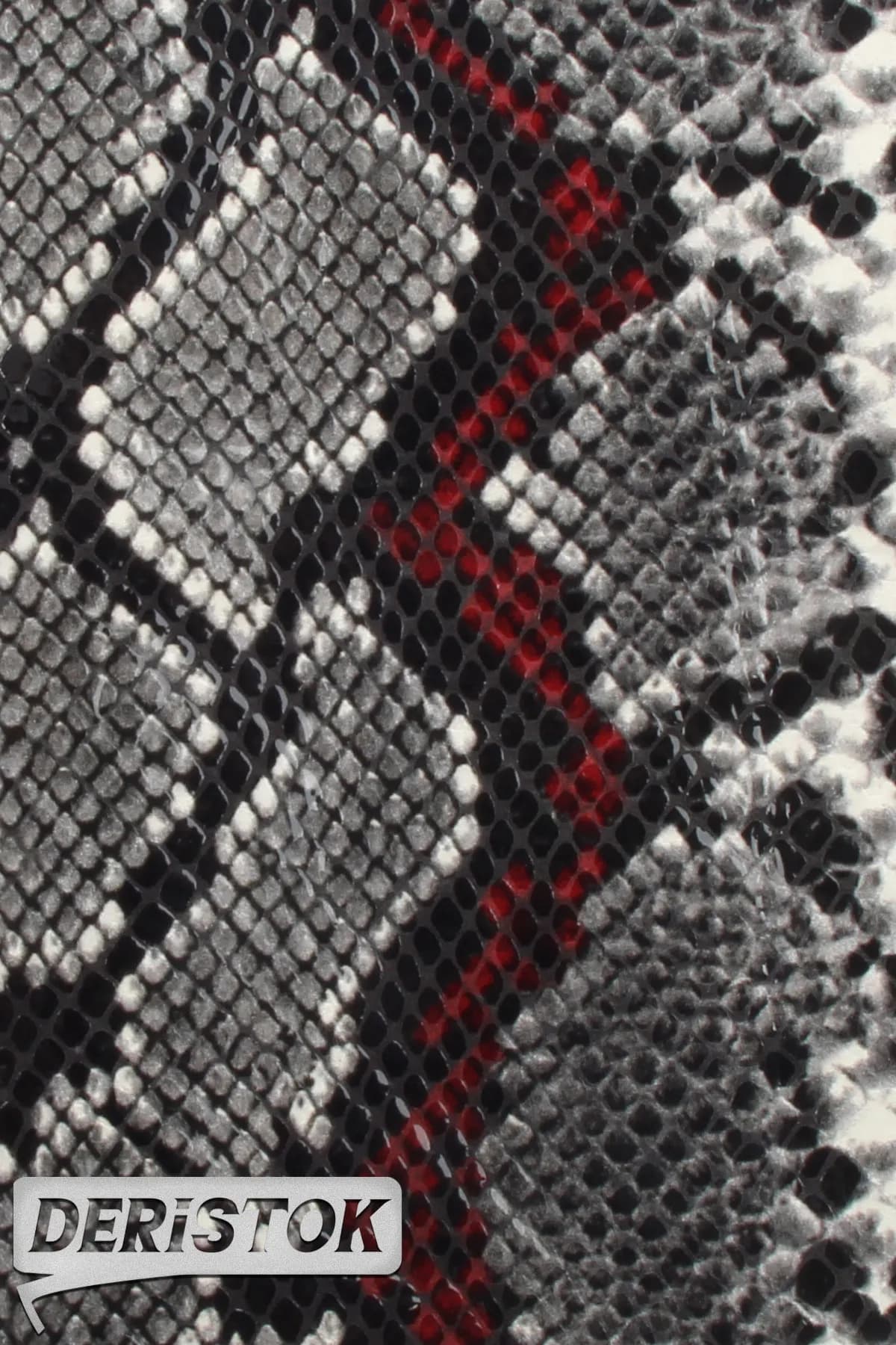 Yılan Desenli Egzotik Deri