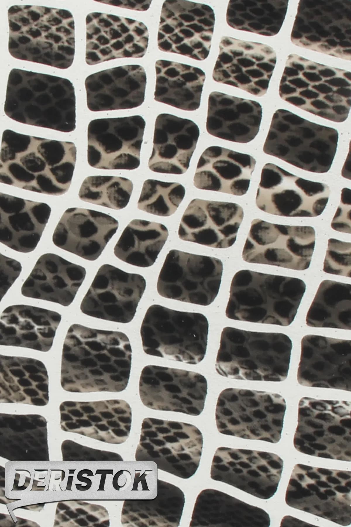 Yılan Desenli Egzotik Deri