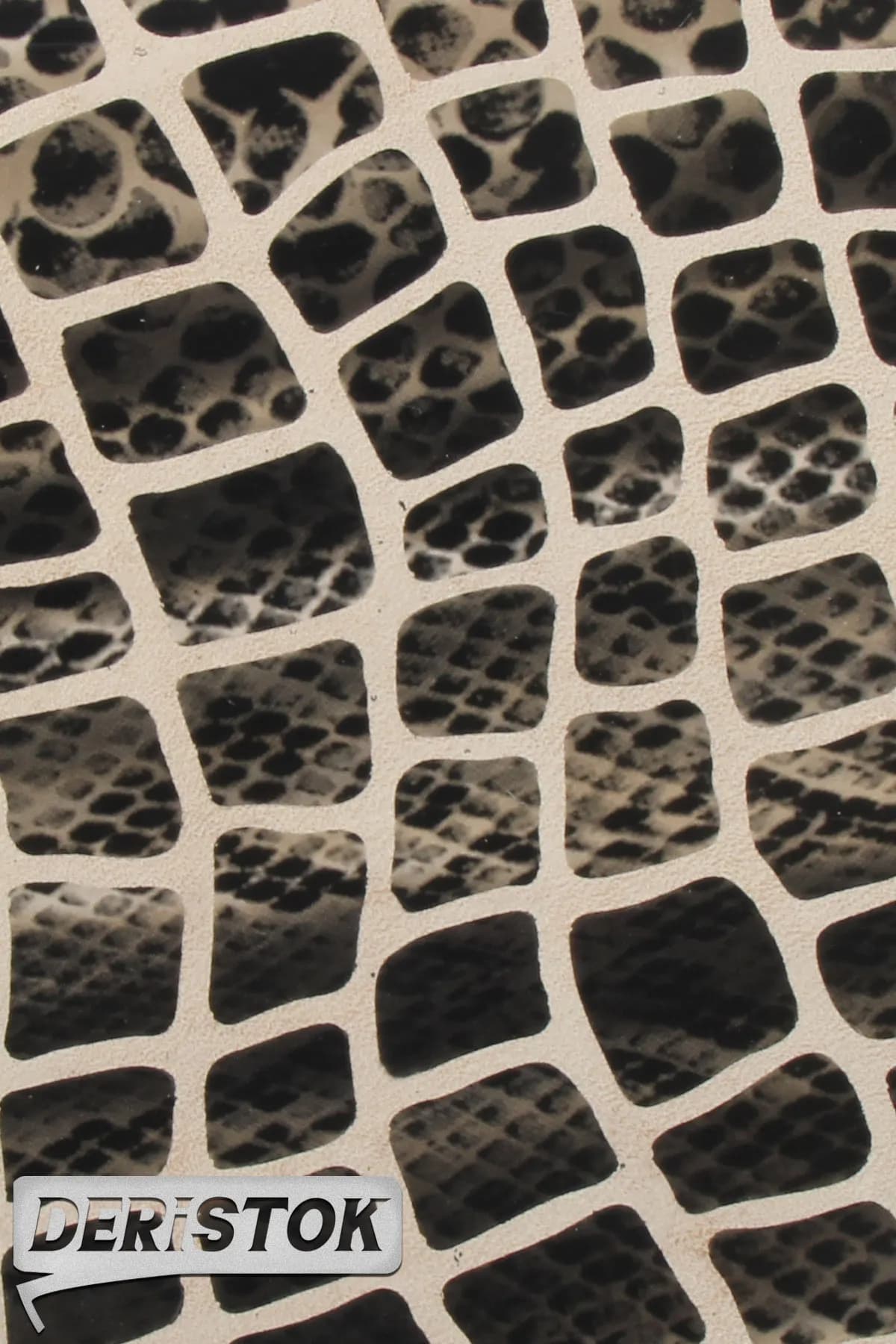 Yılan Desenli Egzotik Deri