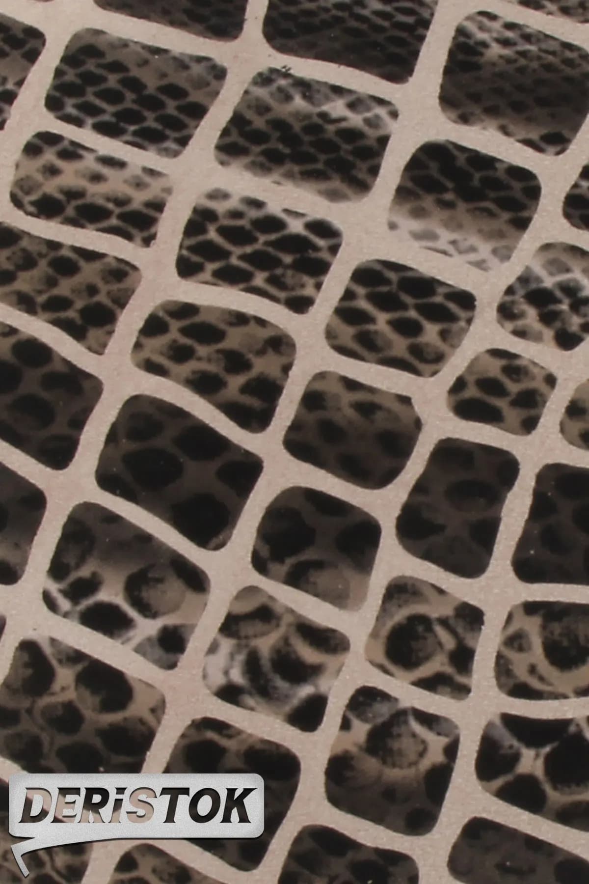 Yılan Desenli Egzotik Deri