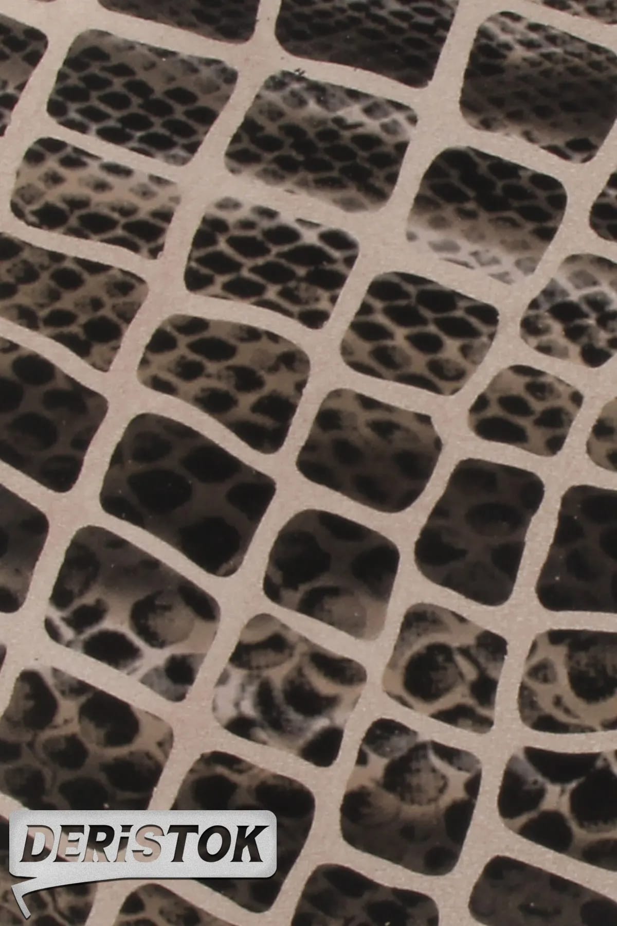 Yılan Desenli Egzotik Deri - 1