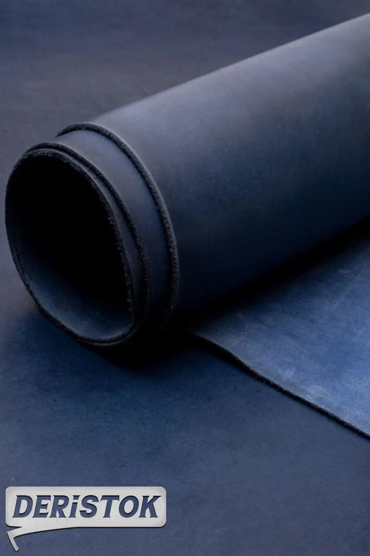 Koşumluk Vejetal Deri Lacivert