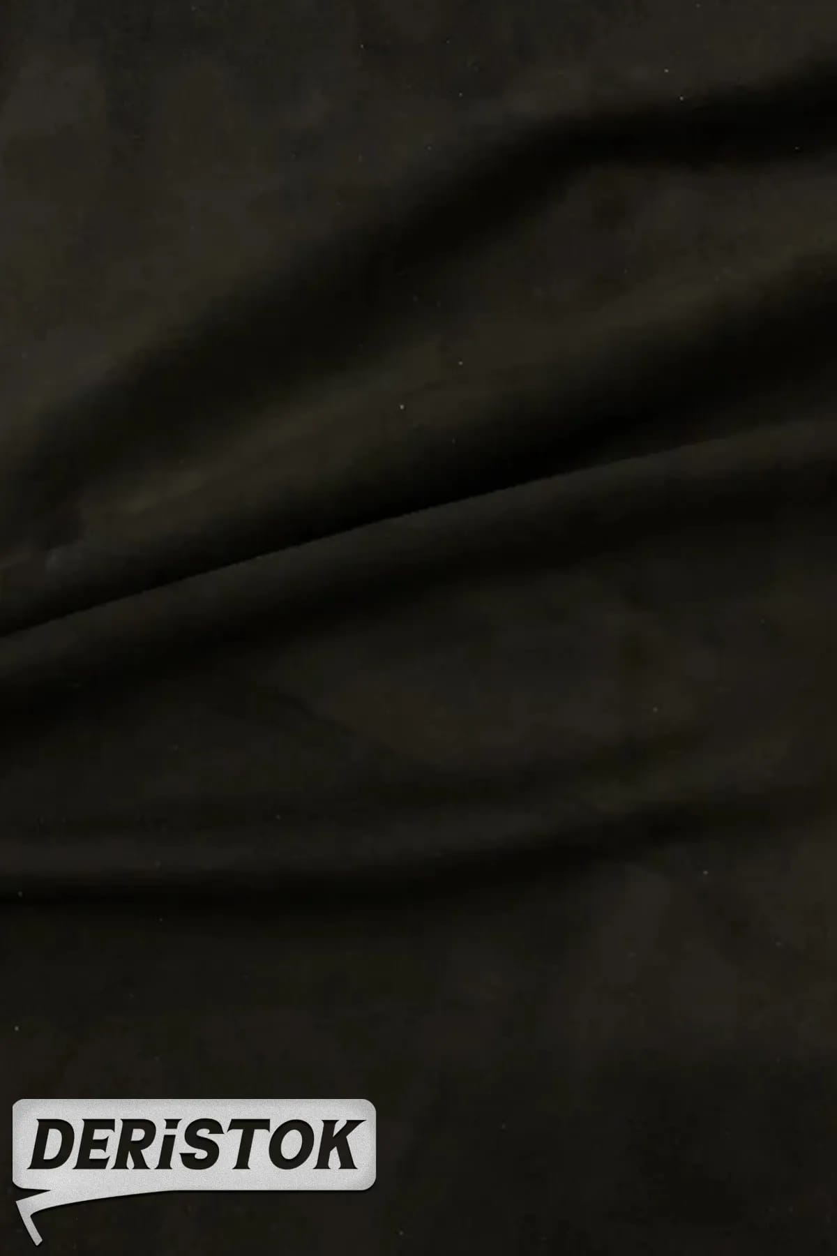 Oğlak Süet Deri Siyah - 1