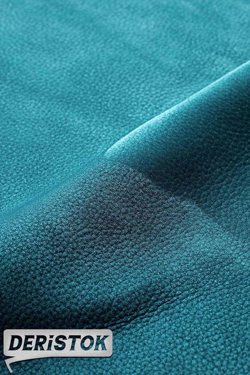 Nubuk Dana Derisi Toz Mavi - 1