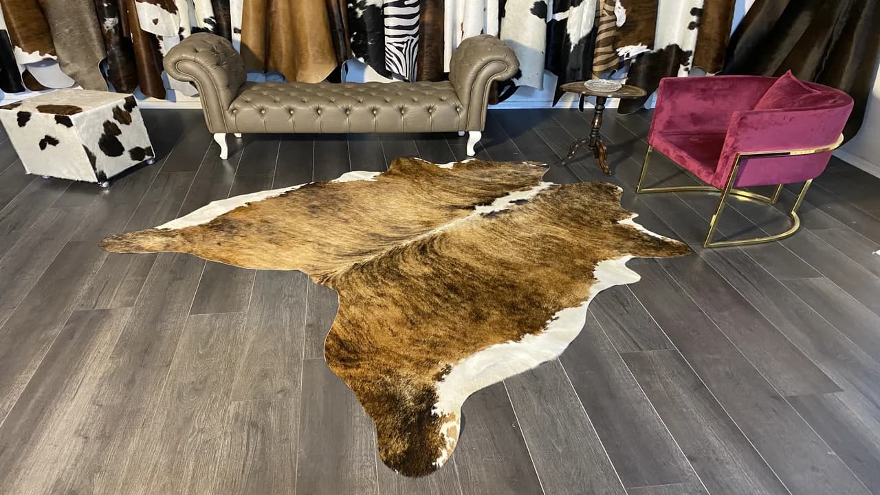 Fiesta Leather Art Hakiki Deri Dana Postu Egzotik 190 x 225