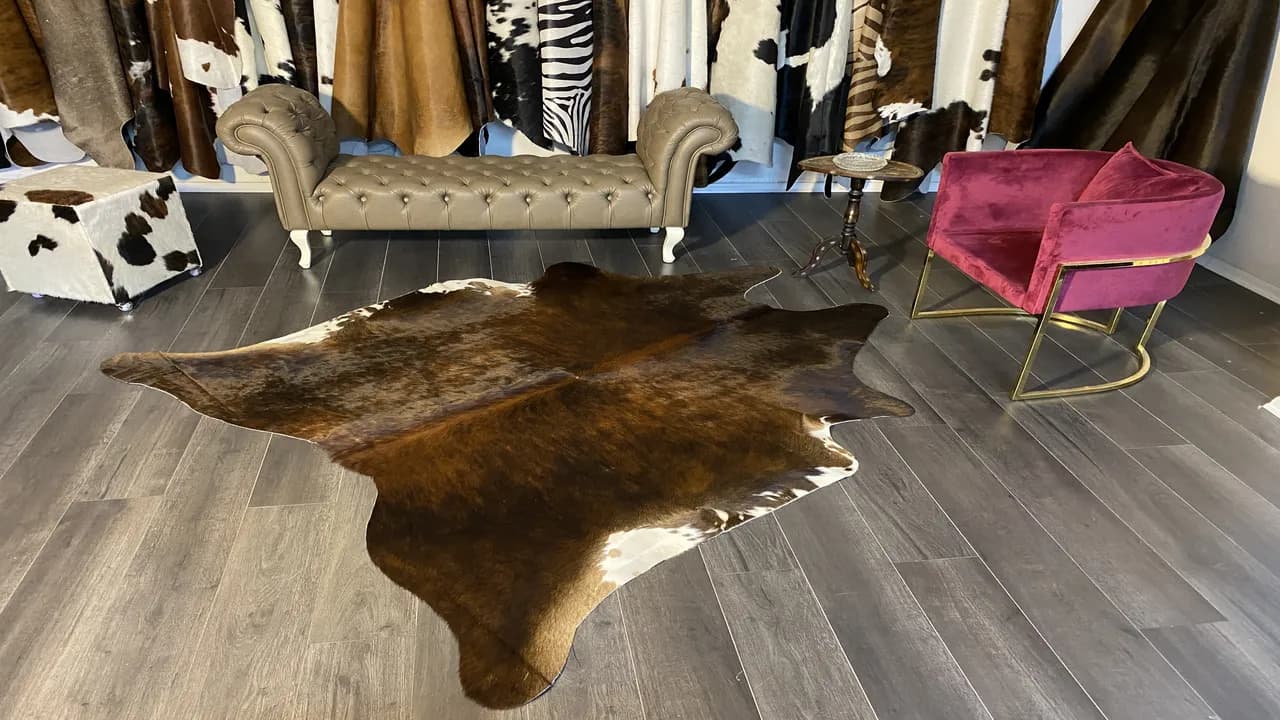 Fiesta Leather Art Hakiki Deri Dana Postu Egzotik 190 x 220