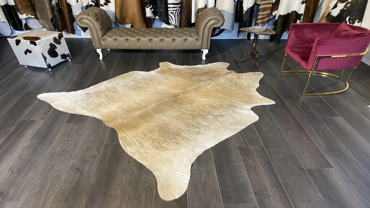 Fiesta Leather Art Hakiki Deri Dana Postu Egzotik 195 x 220