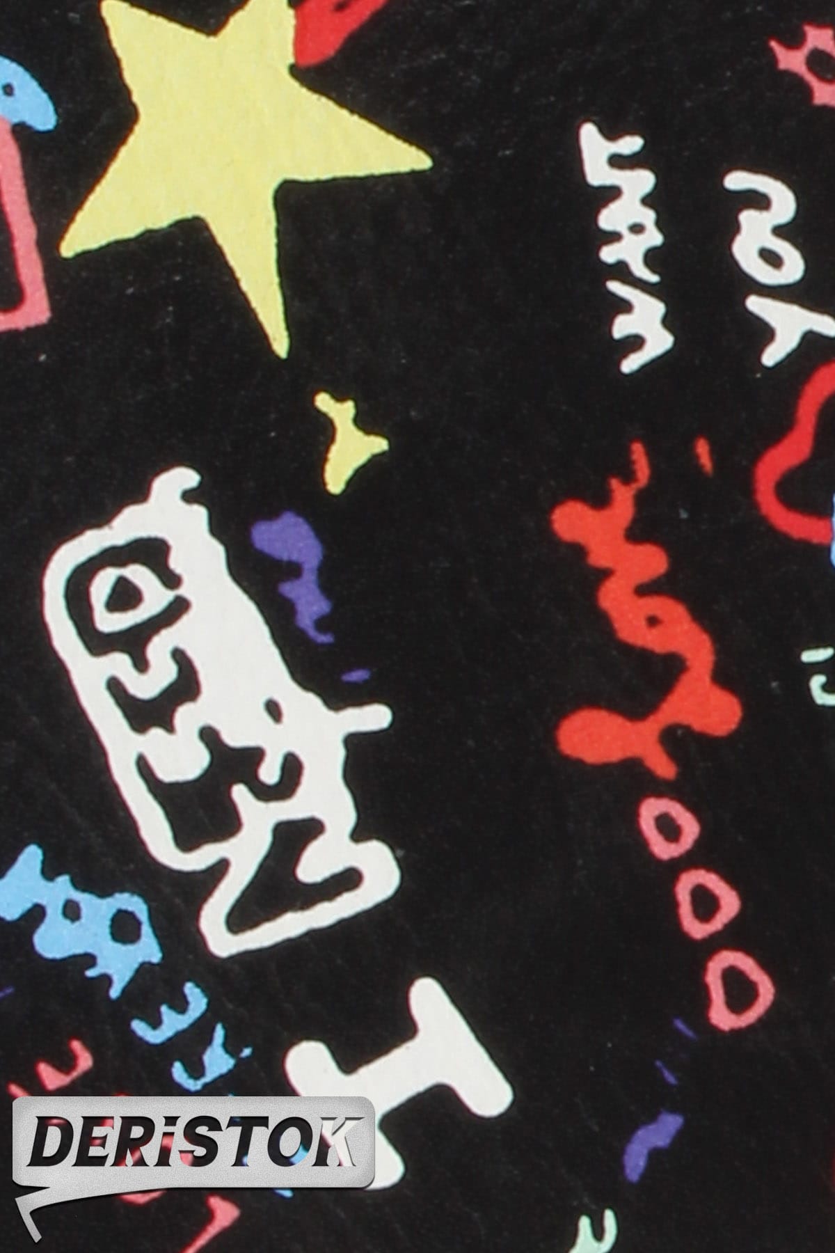 Dana Derisi Dijital Baskılı Vidala Çok Renkli - 1